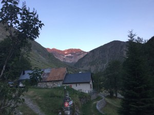 Circo de Troumouse desde el Auberge La Munia de Héas