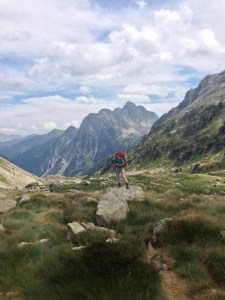 Con el Besiberri al fondo.