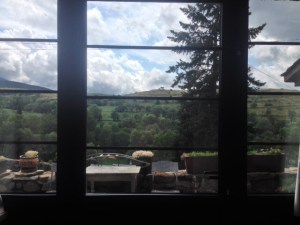 Desde mi habitación en Eyne, antes de la tormenta.