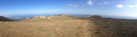 Panorámica desde el Coll de Pal.