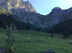 Collado de Horo, desde la Artiga de Lin